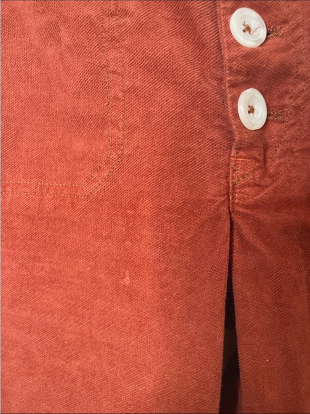 On hold//Free People Burnt Orange Corduroy Pants - Picture 7 of 14